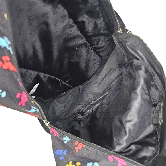Walt Disney World Backpack Multicolor Mick Mouse Black Full-Size - Picture 5 of 7